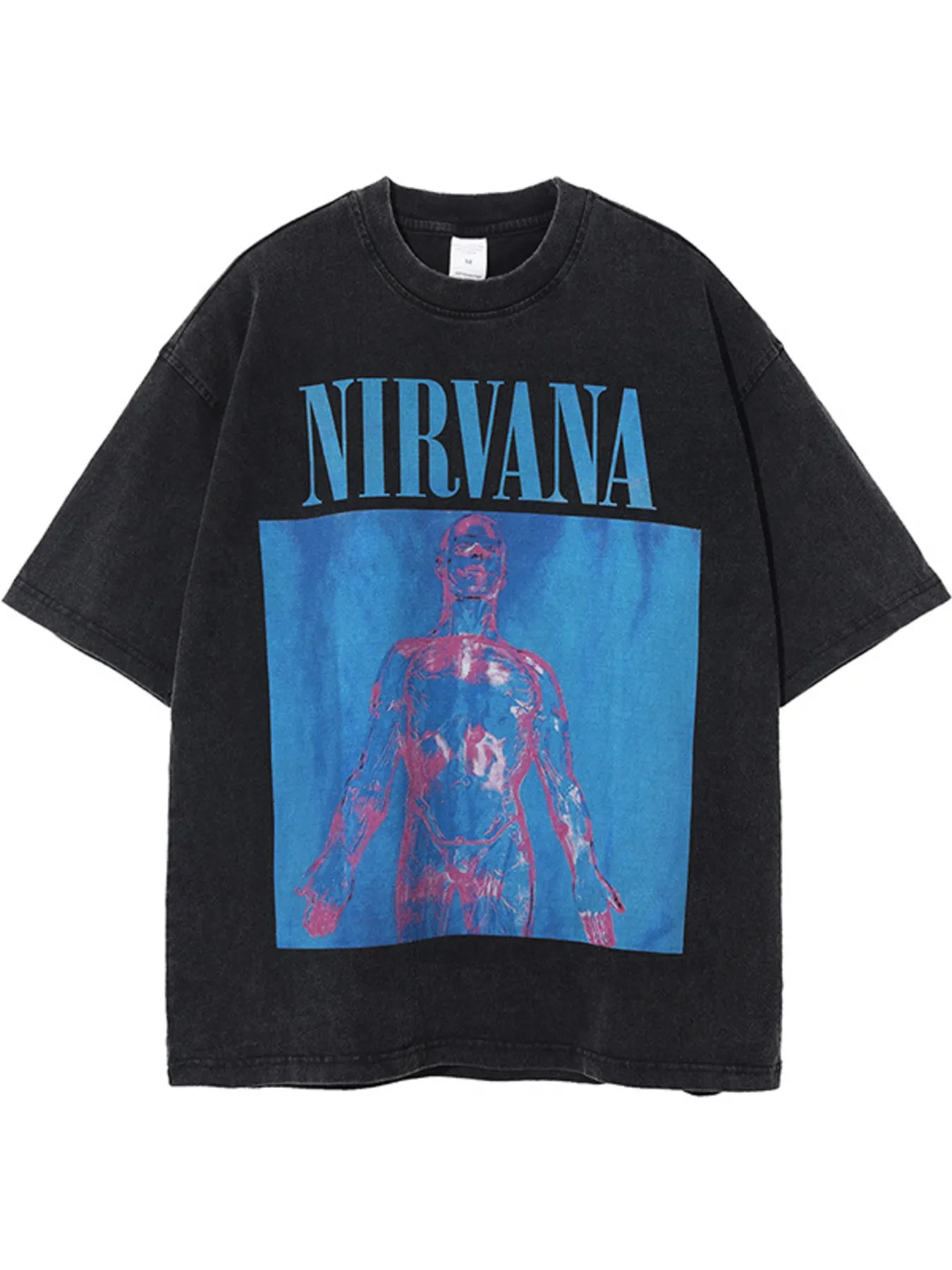 Men's Graphic Round Neck Short T-Shirt