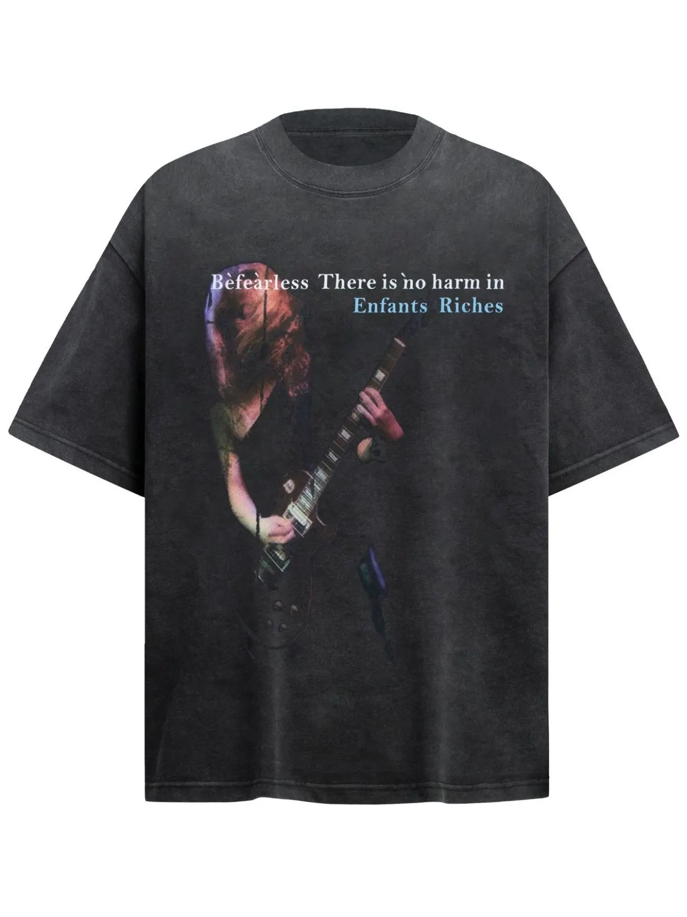 Men's Graphic Round Neck Short Sleeve T-Shirt